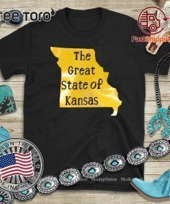 The Great State of Kansas kansas city chiefs 2020 T-Shirt