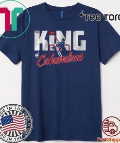 The King of Columbus Columbus Hockey Shirt