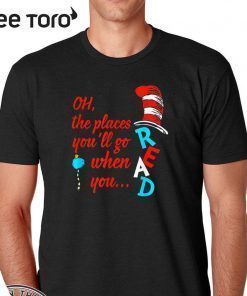 The Places You'll Go When You Read 2020 T-Shirt