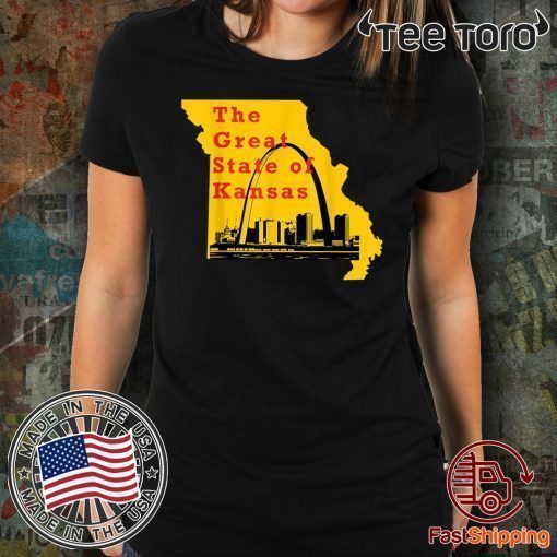 The great state of Kansas Trump 2020 T-Shirt