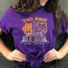 Tigers Divided T-Shirt - College Football Playoff National Championship between LSU and Clemson