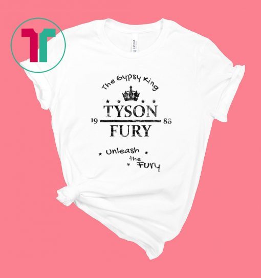 Tyson Fury The Gypsy King Unleash the Fury T-Shirt