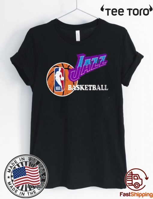 Vintage 90 Jazz Basketball NBA Utah Jazz Shirt