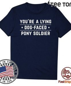 YOU'RE A LYING DOG FACED PONY SOLDIER - Joe Biden T-Shirt