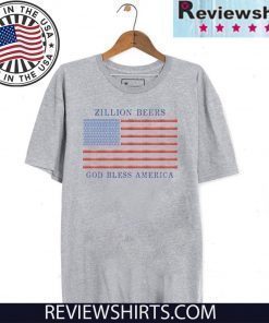 Zillion Beers God Bless America T-Shirt