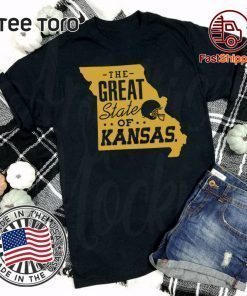 the great state of kansas Kansas city football Shirt