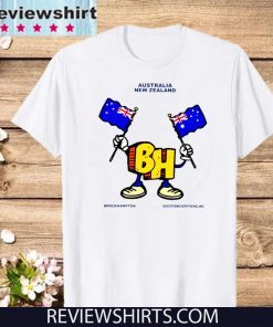 AUSTRALIA NEW ZEALAND BROCKHAMPTON QUESTIONEVERYTHING BH SHIRT