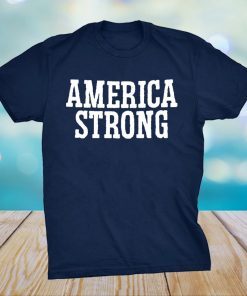 America Strong T-Shirt Flag US