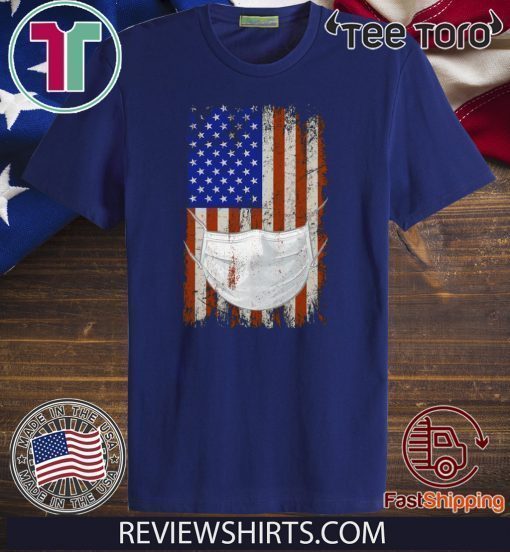 American flag Quarantined Shirt T-Shirt