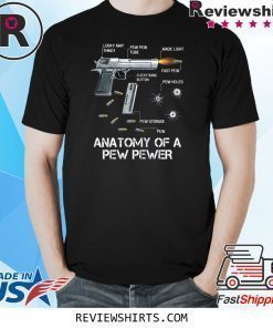 Anatomy Of A Pew Pewer Ammo Gun Amendment Meme Lovers T-Shirt