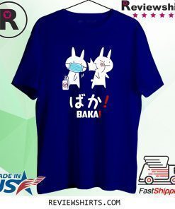 Anime Baka Rabbit Slap Mask Covid-19 Shirt