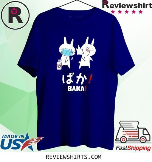 Anime Baka Rabbit Slap Mask Covid-19 Shirt