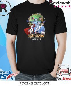 Avengers Nurses Stay Strong American Shirt