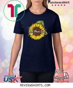 Best Mom Ever Sunflower T-Shirt