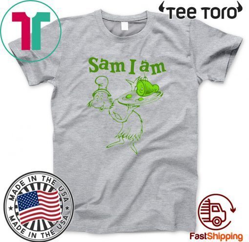 Dr Seuss Sam I Am Green Eggs And Ham Shirt