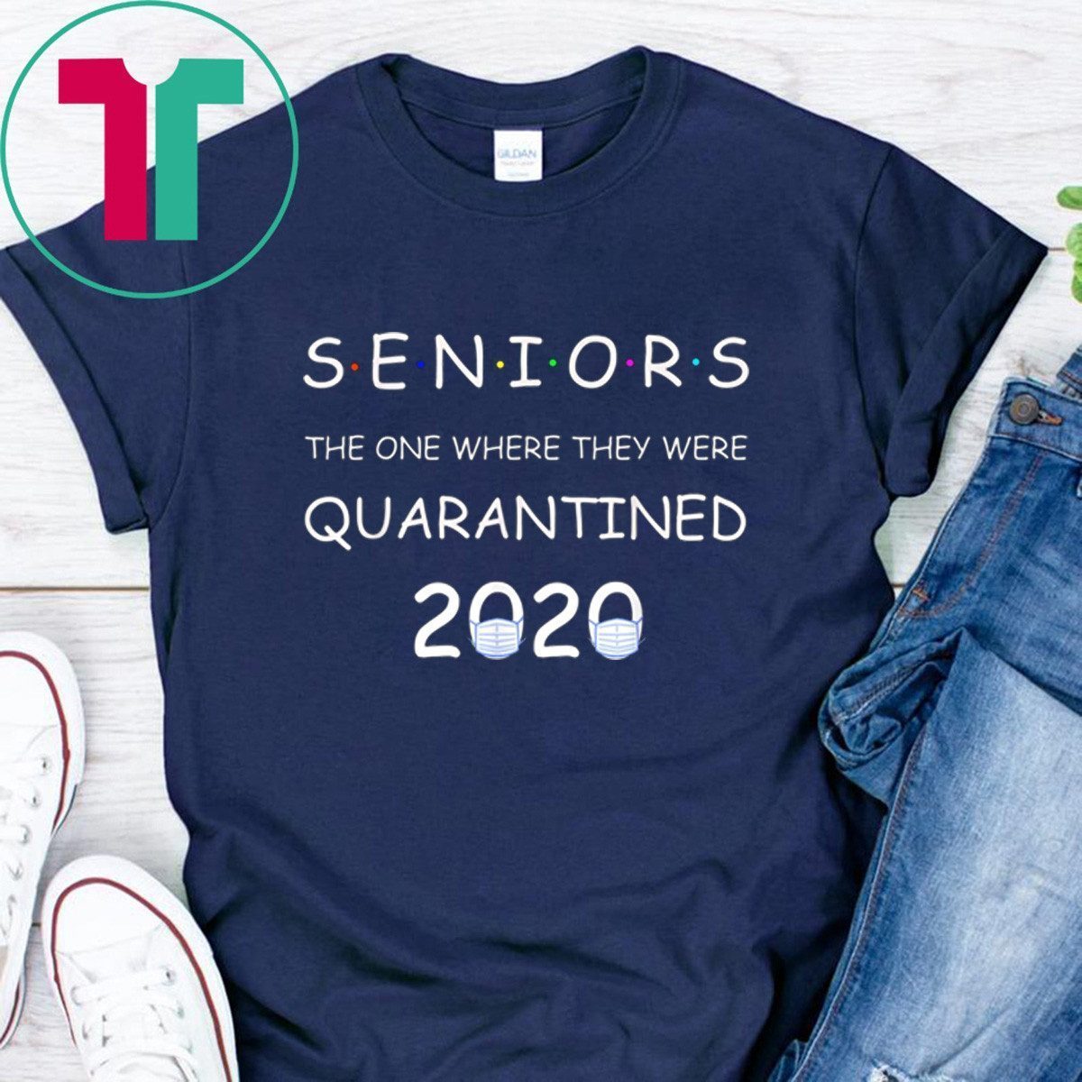 Seniors Class of 2020 Quarantine Seniors Graduation Nurse Tshirt Class of 2020 Senior 2020 shirt 
