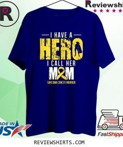 I Call Her Mom Sarcoma Cancer Awareness Support Ribbon Shirt