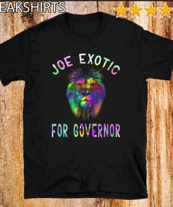 JOE EXOTIC 2020 FOR GOVERNOR TEE SHIRT