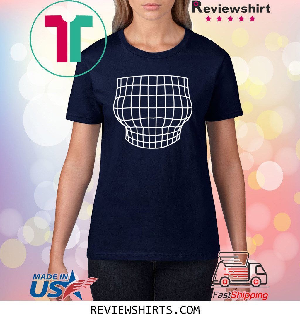 Magnified Chest Optical Illusion T Shirt ShirtsMango Office