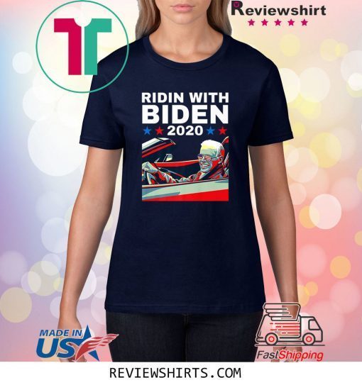 Ridin with BIDEN 2020 for President Vintage Shirt