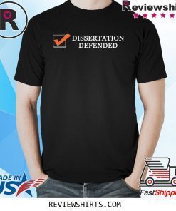 Tobias Raphael Morgan Dissertation Defense Shirt