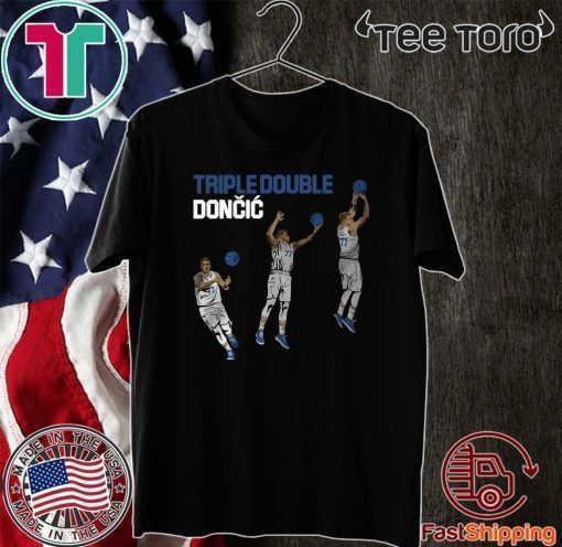 Triple Double Doncic 77 2020 T-Shirt