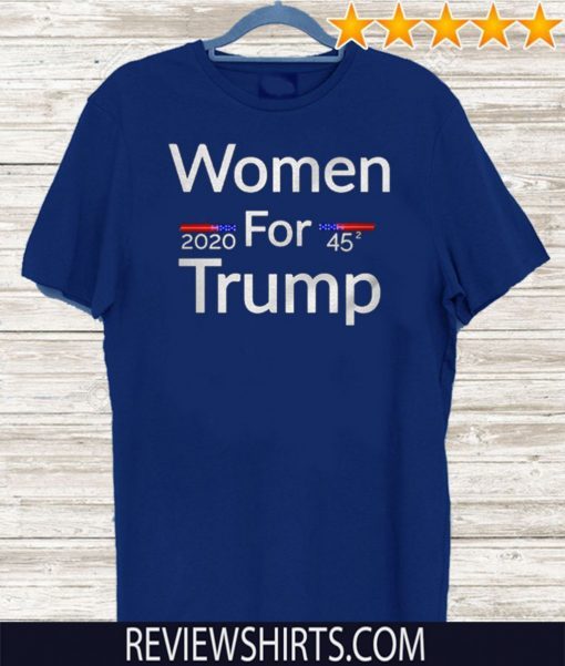 2020 Women For Donald Trump 45 T-Shirt
