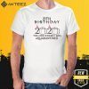 21th birthday the one where i was quarantined 2020 Shirt - Toilet Paper #quarantined T-Shirt - Mens&Womens - Whiet&Grey