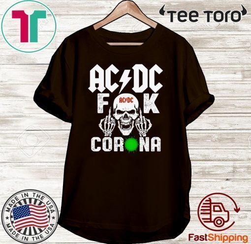 AC DC Skull Fuck Corona Shirt