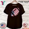 American Football 4th July American Flag Patriotic Shirt