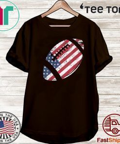 American Football 4th July American Flag Patriotic Shirt