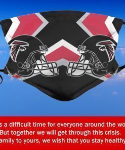 American Football Team Atlanta Falcons Face Mask PM2.5
