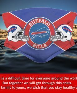 American Football Team Buffalo Bills Face Mask – Filter Face Mask Activated Carbon