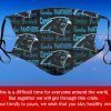 American Football Team Carolina Panthers Face Mask PM2.5 – Filter Face Mask Activated Carbon PM2.5