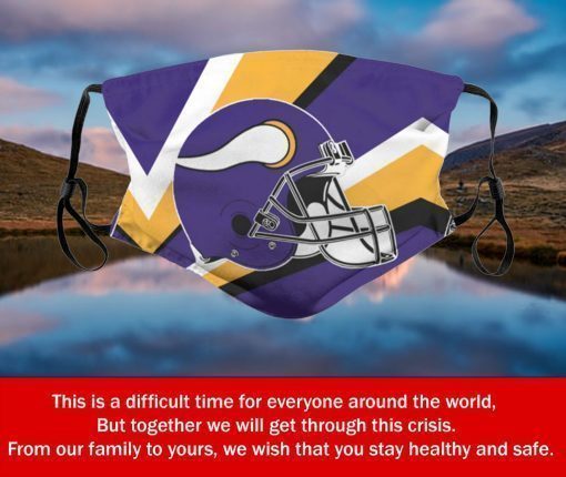 Football Team Minnesota Vikings Face Mask PM2.5 – Filter Face Mask US 2020