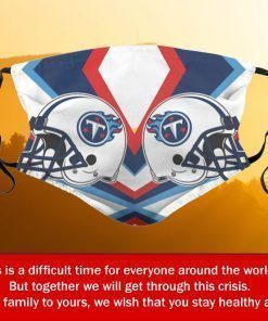 American Football Team Tennessee Titans Face Mask PM2.5 - Face Mask Archives