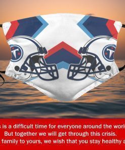 American Football Team Tennessee Titans Face Mask PM2.5 - Face Mask Archives PM2.5