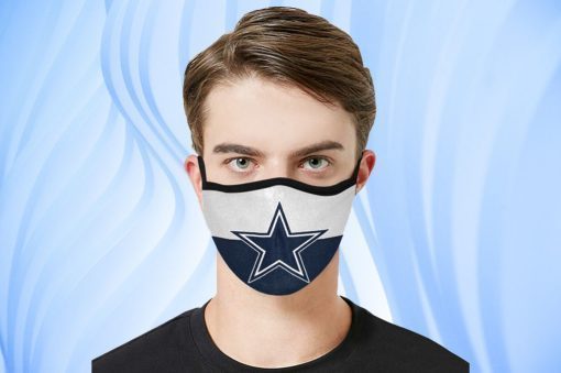 Fan Dallas cowboy Filter Face Mask