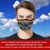 Golden State Warriors 2020 Face Mask Filter MP 2.5
