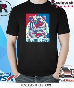 Joe Exotic for President 2020 Campaign Tiger Shirt