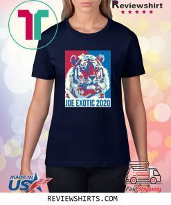 Joe Exotic for President 2020 Campaign Tiger Shirt