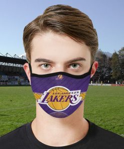 Los Angeles Lakers 2020 cloth face masks Filter PM2.5