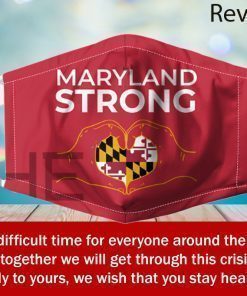 Maryland Strong Face Mask - Maryland Strong For US