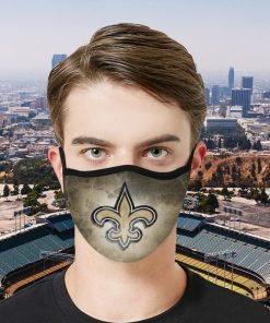 New Orleans Saints Face Mask Filter PM2.5 - Limited Edition