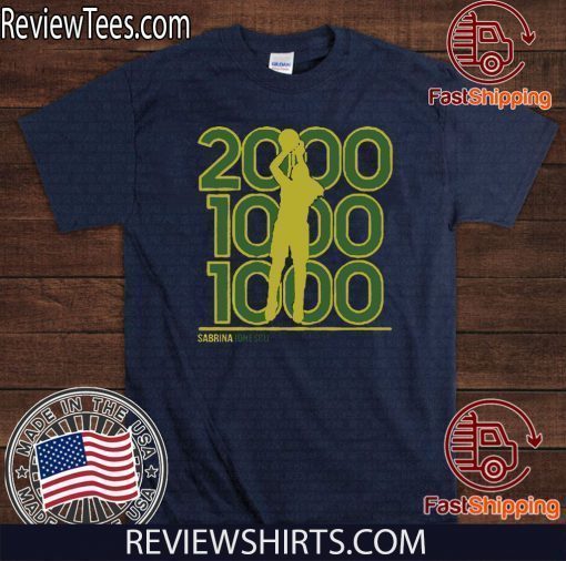 Sabrina Ionescu 2,000-1,000-1,000 Club Shirt