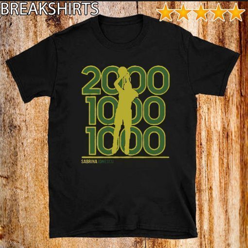 Sabrina Ionescu 2,000-1,000-1,000 Club Shirt