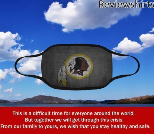 Washington Redskins Football Team Mask Filter - Face Mask Filter MP 2.5