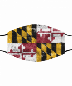 Maryland Flag Face Mask – Adults Mask PM2.5