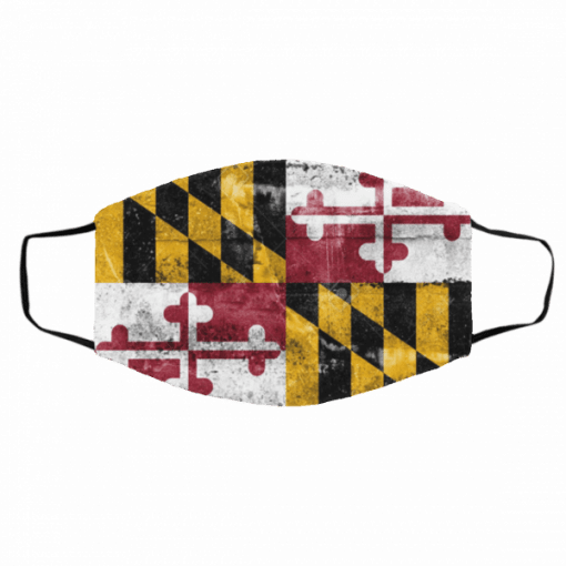 Maryland Flag Face Mask – Adults Mask PM2.5
