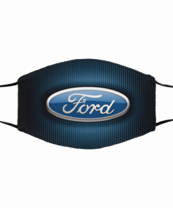 Ford Filter Face Mask Ford Logo Car Antibacterial Fabric